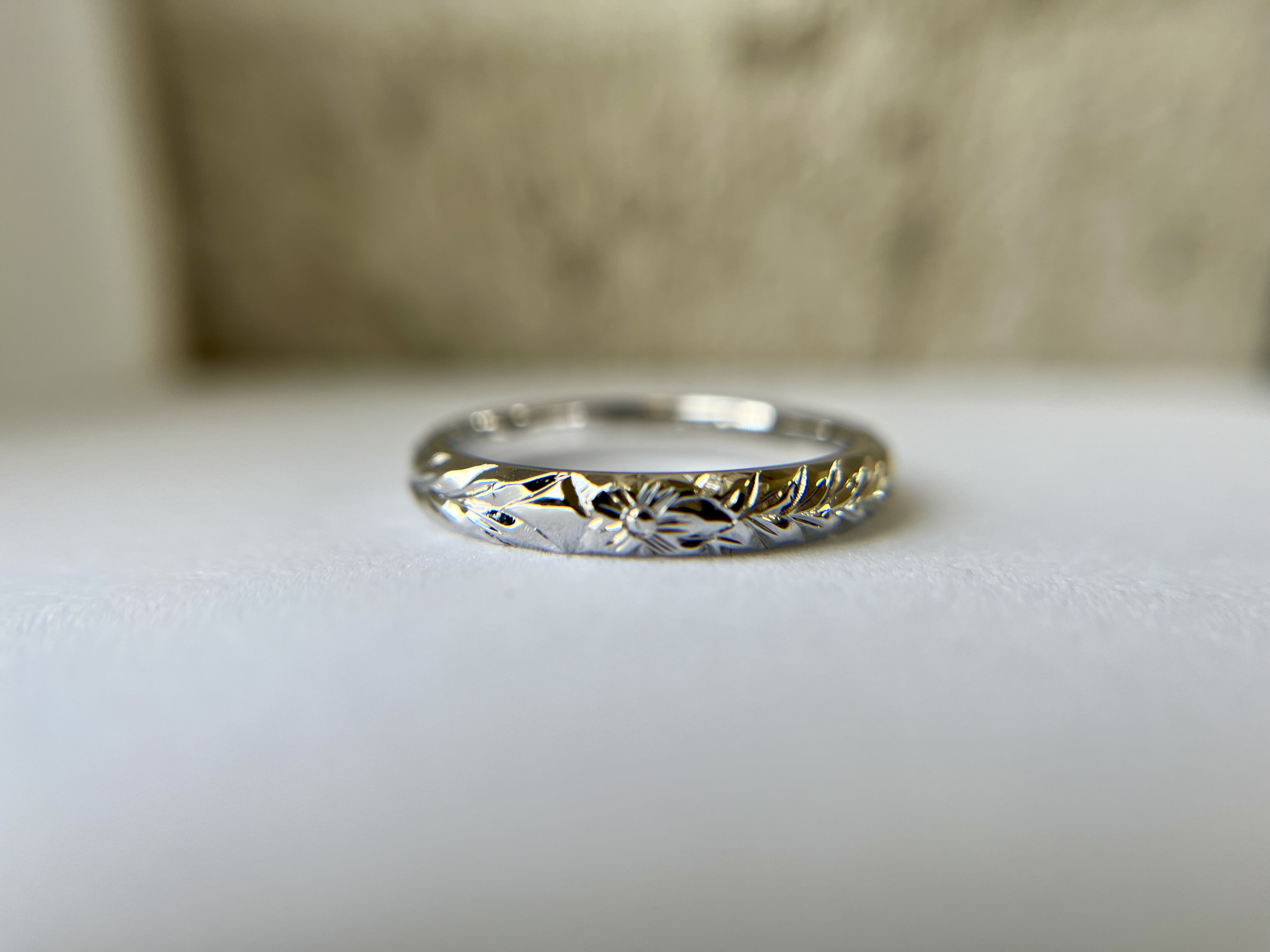 ☆プルメリアマイレリーフリング☆ ハワイアンジュエリー