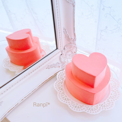 Carat⭐️ クレイケーキ*クレイクリームケーキ*ハートドリップ 667814f6016bedbe5e0e952e03b168