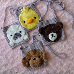 ふわふわひよちゃんポシェット 8枚目の画像