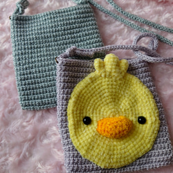 ふわふわひよちゃんポシェット 11枚目の画像