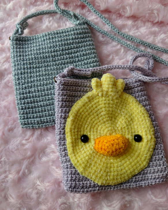 ふわふわひよちゃんポシェット 11枚目の画像