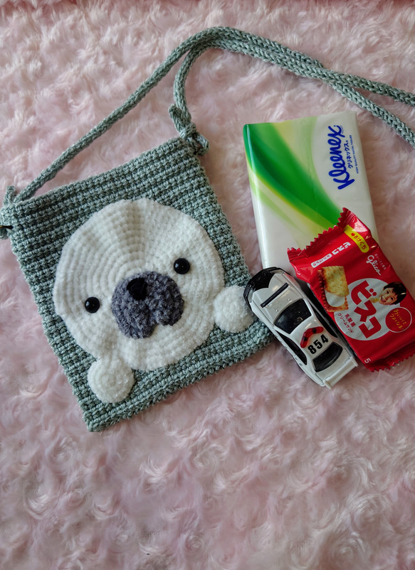 ふわふわひよちゃんポシェット 5枚目の画像