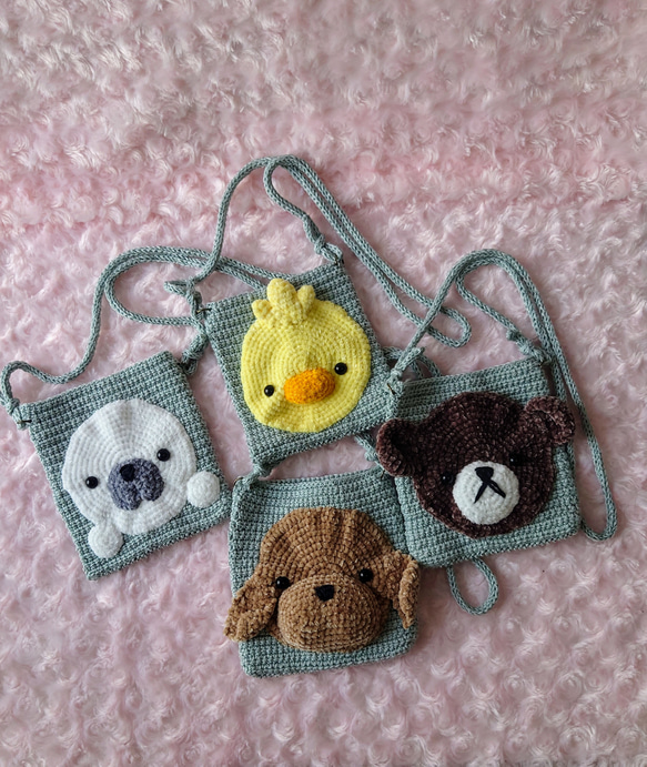 ふわふわひよちゃんポシェット 9枚目の画像