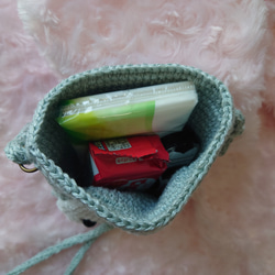 ふわふわひよちゃんポシェット 6枚目の画像