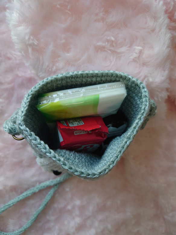 ふわふわひよちゃんポシェット 6枚目の画像