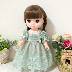 チェックとレースのワンピースセット♡イルメール イーマリー