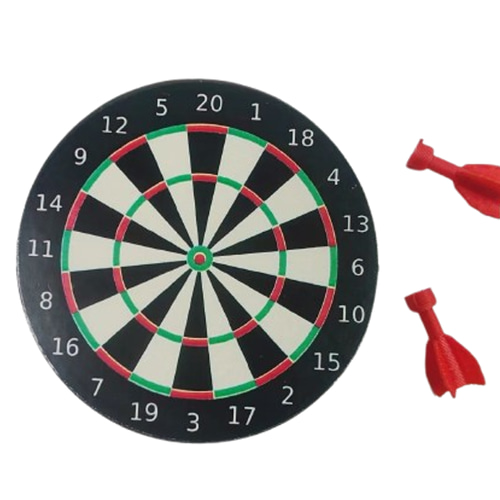 ドールハウス ミニチュア ダーツセット ダーツボードと矢2本セット