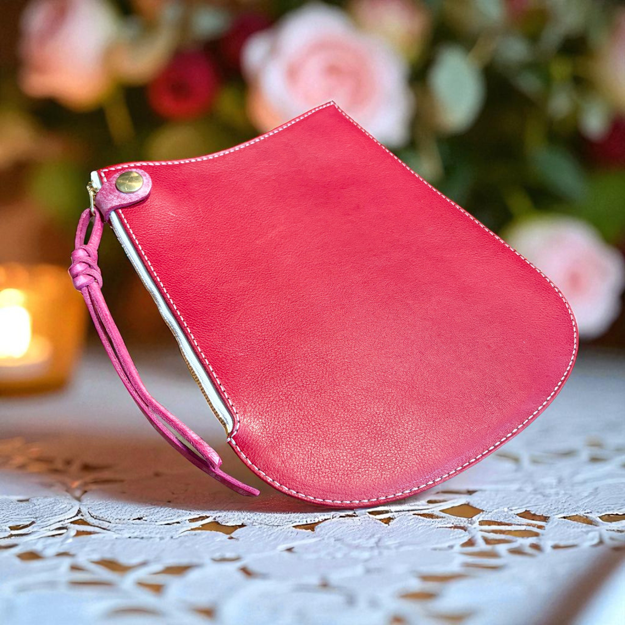 レザーサコッシュ＆ロングストラップ