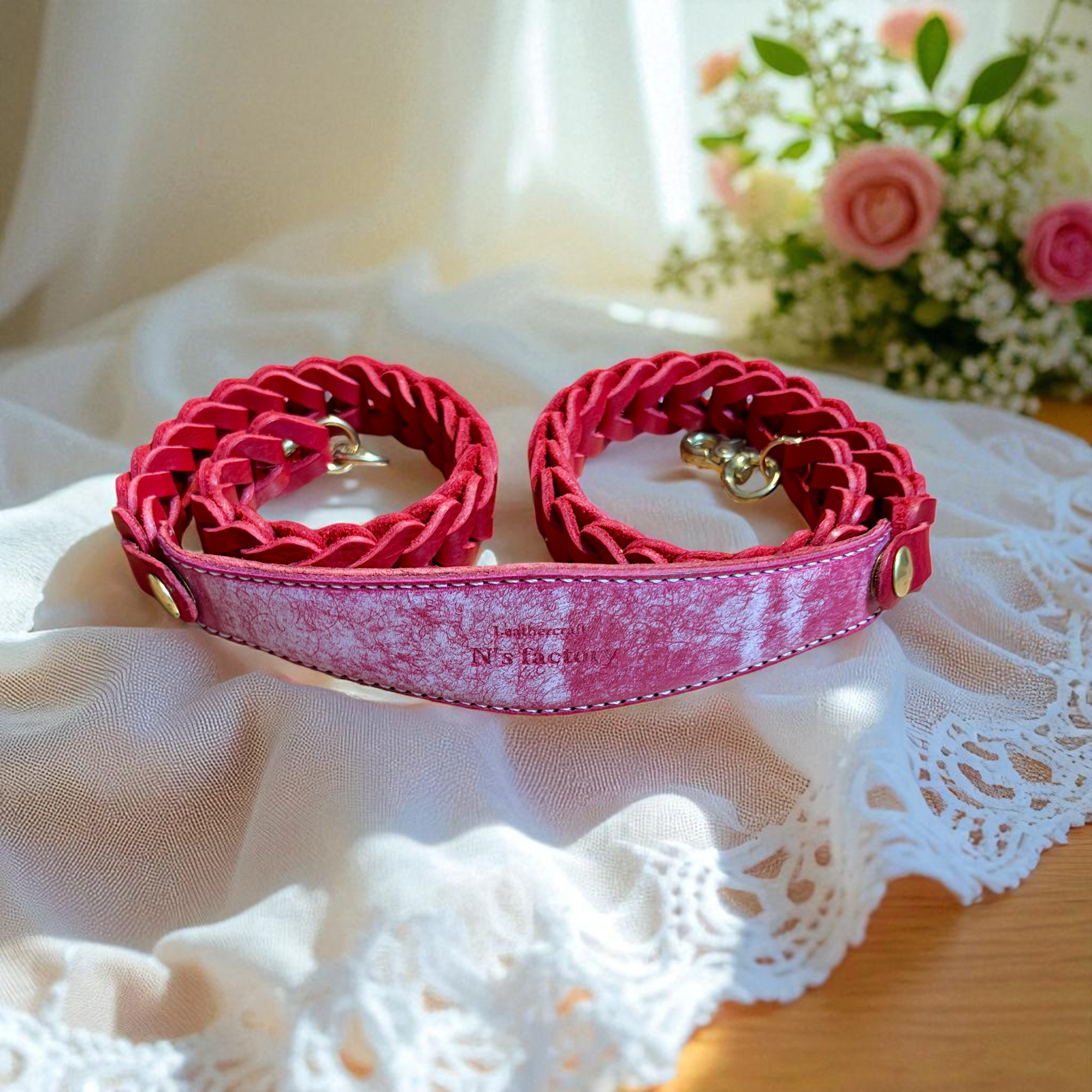 レザーサコッシュ＆ロングストラップ