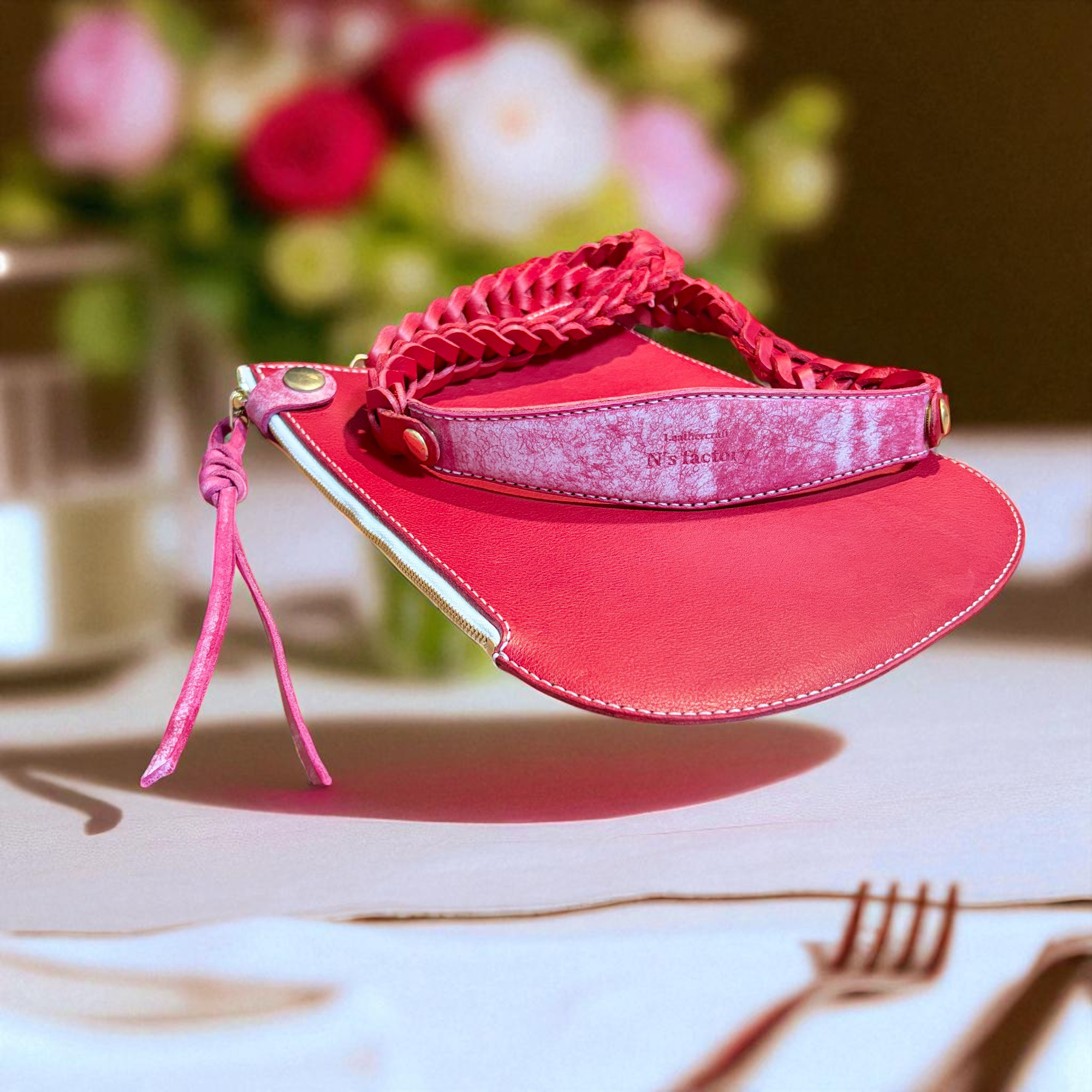 レザーサコッシュ＆ロングストラップ