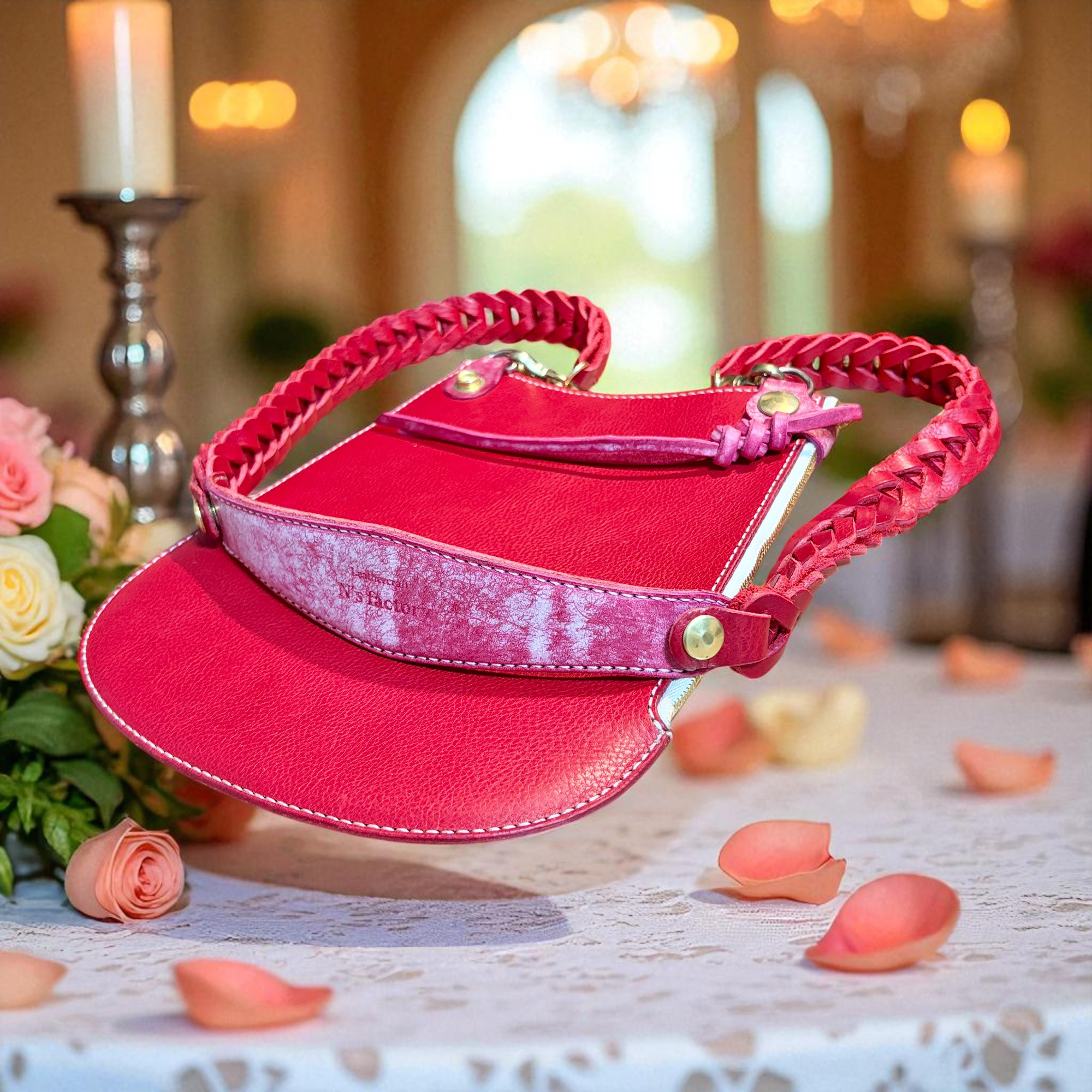 レザーサコッシュ＆ロングストラップ