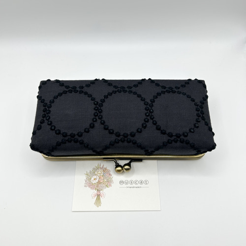 完成品✨ 【横長仕切りがま口】tambourine × 他✨ミナペルホネン 完成品✨ 【横長仕切りがま口】tambourine × 他✨ミナペルホネ