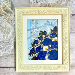 押し花アート額【タテ54cm×ヨコ45cm】 薔薇 押し花アート額【タテ54cm×ヨコ45cm】 薔薇 押し花アート額【タテ54cm