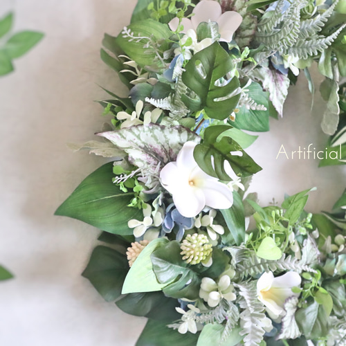 【abc様】オーダーページ　モンステラリース abc様】オーダーページ モンステラリース