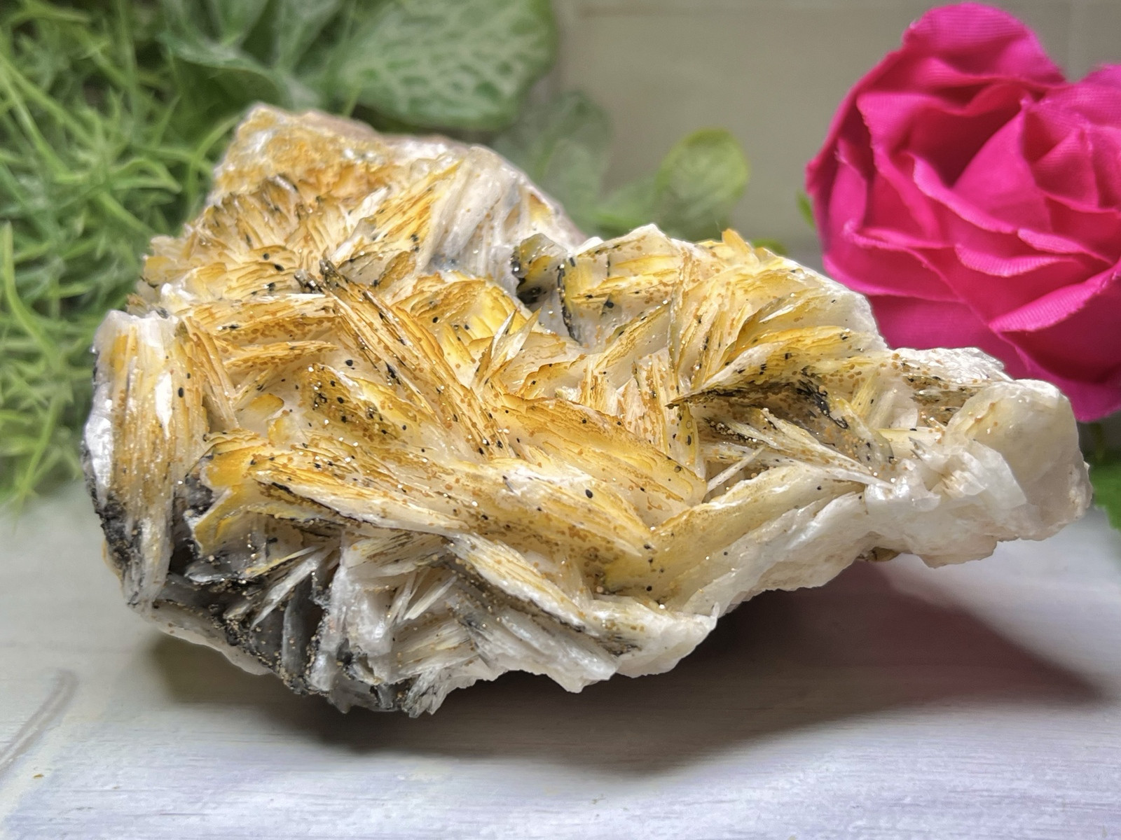 夢と瞑想の石໒꒱ ̖́-  キャラメルバライト　ラフストーン　原石