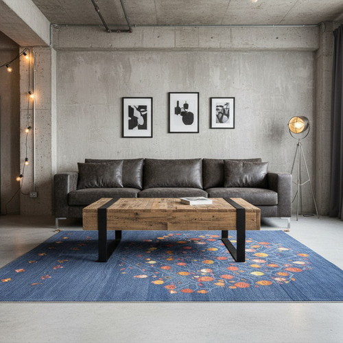 ペルシャ ギャッベ アマレバフト リビング ラグ 200x154cm ザクロの木