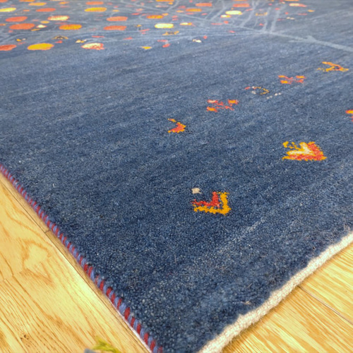 ペルシャ ギャッベ アマレバフト リビング ラグ 200x154cm ザクロの木