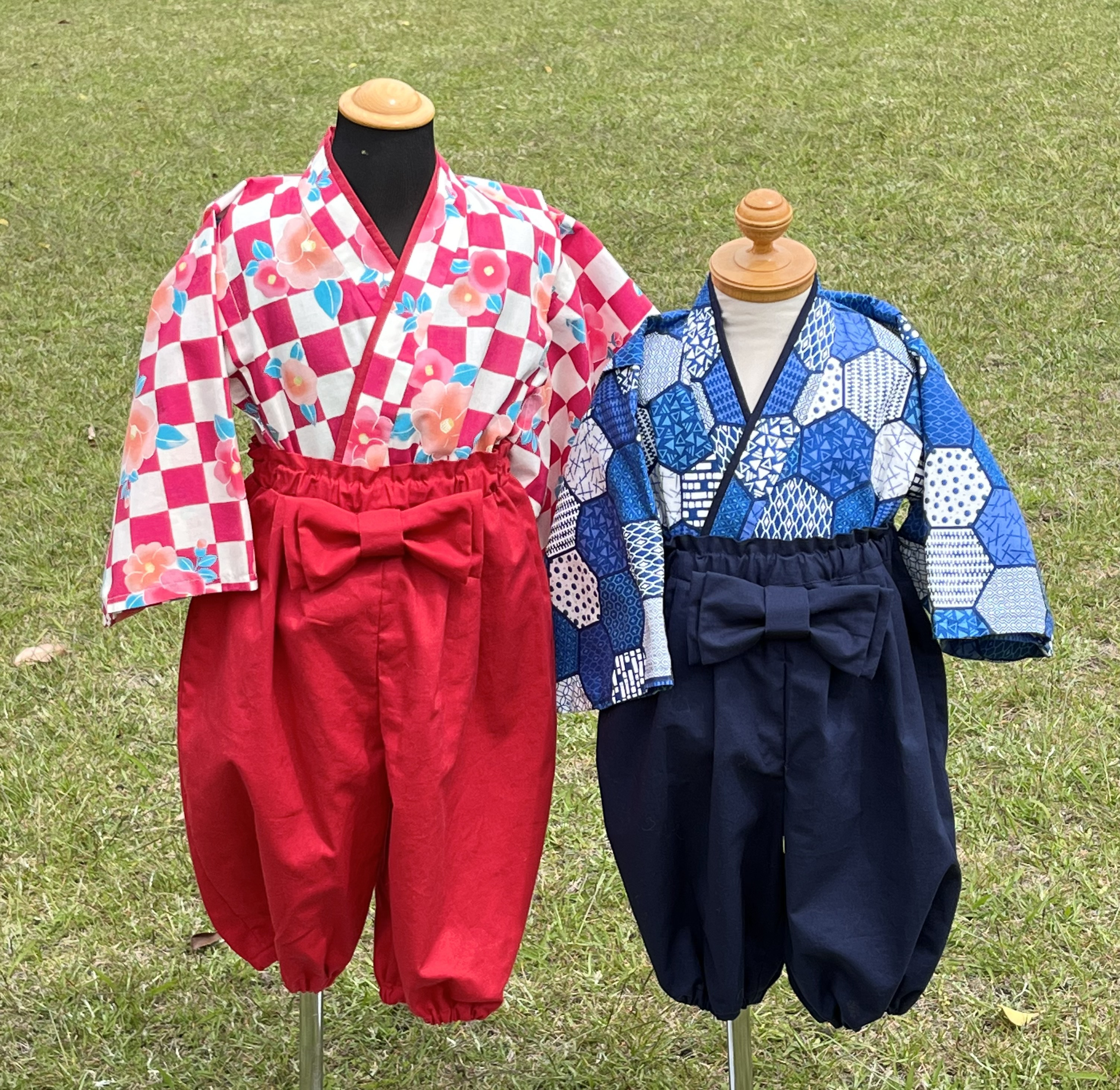 袴 浴衣 80cm 90cm