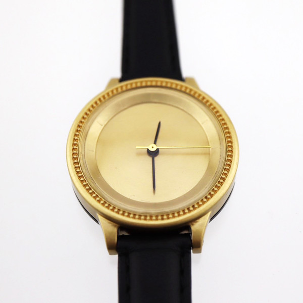 mil 30mm【受注制作】 手作り腕時計 真鍮 刻印（名入れ）可能