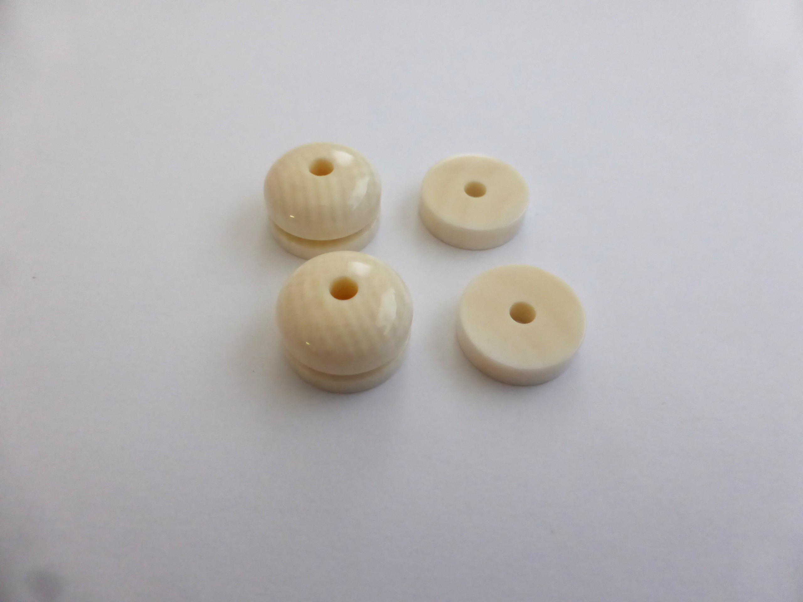 本象牙 ナンタケットバスケット用 アイボリーノブ＆ワッシャー12mm(3)