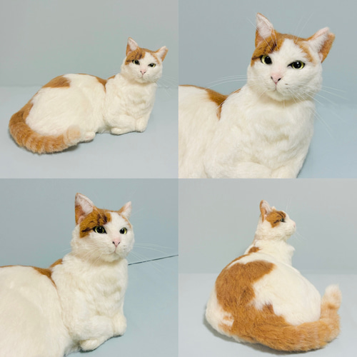 うちのこオーダー リアル猫 羊毛フェルト ハンドメイド ねこ ネコ