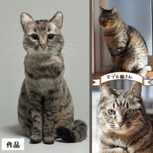 うちのこオーダー リアル猫 羊毛フェルト ハンドメイド ねこ ネコ