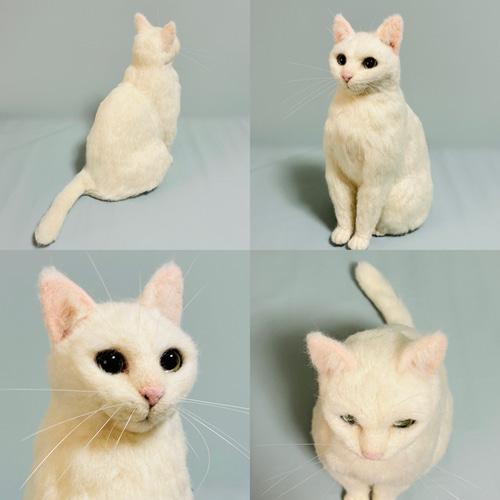 うちのこオーダー リアル猫 羊毛フェルト ハンドメイド ねこ ネコ