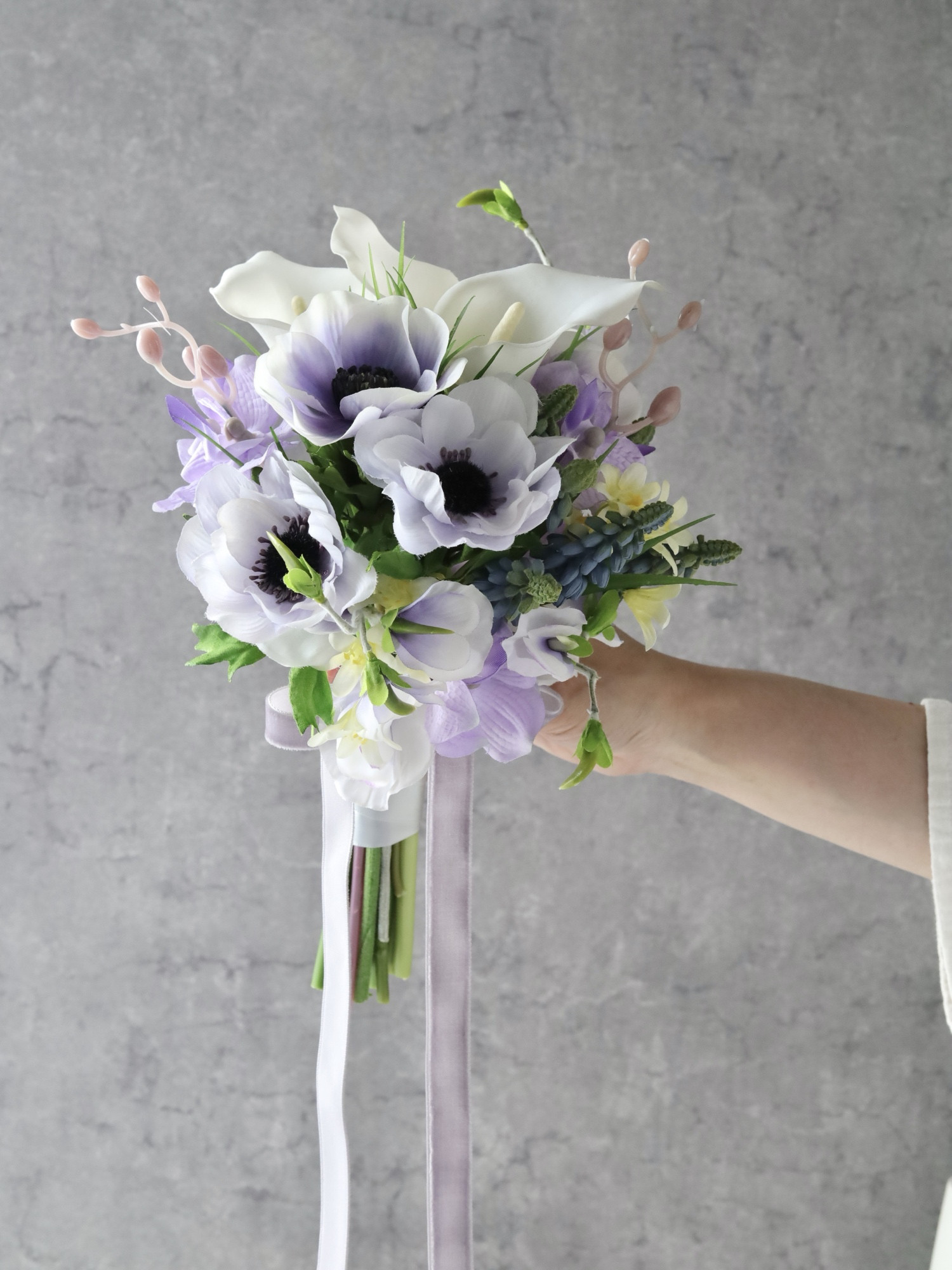 ウエディングブーケ　クラッチスタイルNo.235