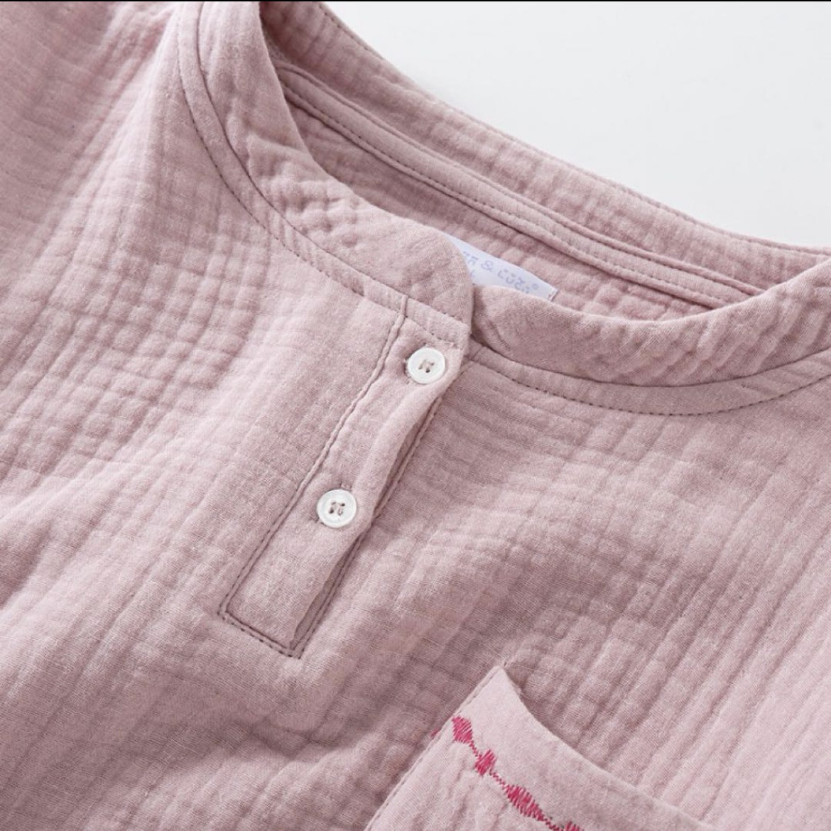 4重ガーゼレディースパジャマ 秋冬ルームウェア 綿100 女性