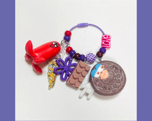 ぴょんきちさま専用♡じゃらじゃらキーホルダー じゃらじゃらキーホルダー キーホルダー バッグチャーム 451 バッグ