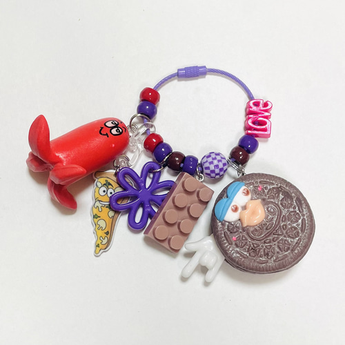 じゃらじゃらキーホルダー キーホルダー バッグチャーム 451 バッグ