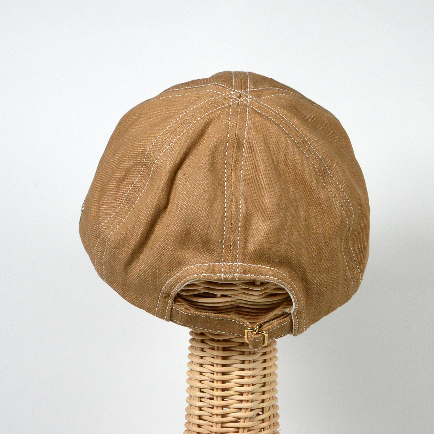 【Sunka キャップ】 ／オーガニックデニム／ユニセックス／シンプル／帽子