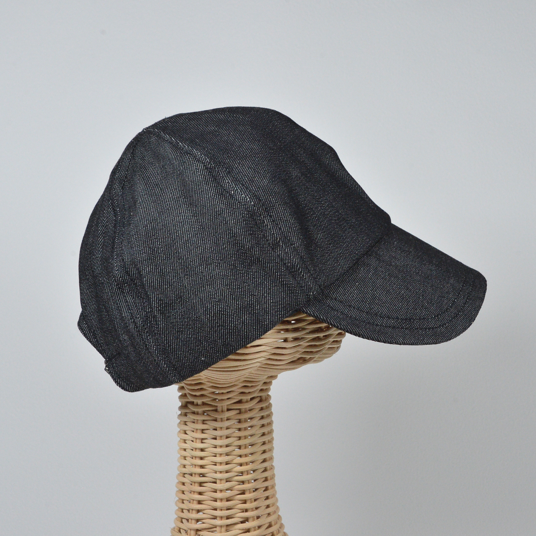 【Sunka キャップ】 ／オーガニックデニム／ユニセックス／シンプル／帽子