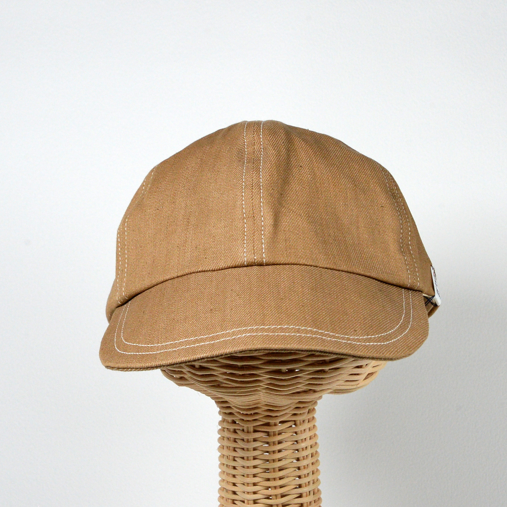 【Sunka キャップ】 ／オーガニックデニム／ユニセックス／シンプル／帽子