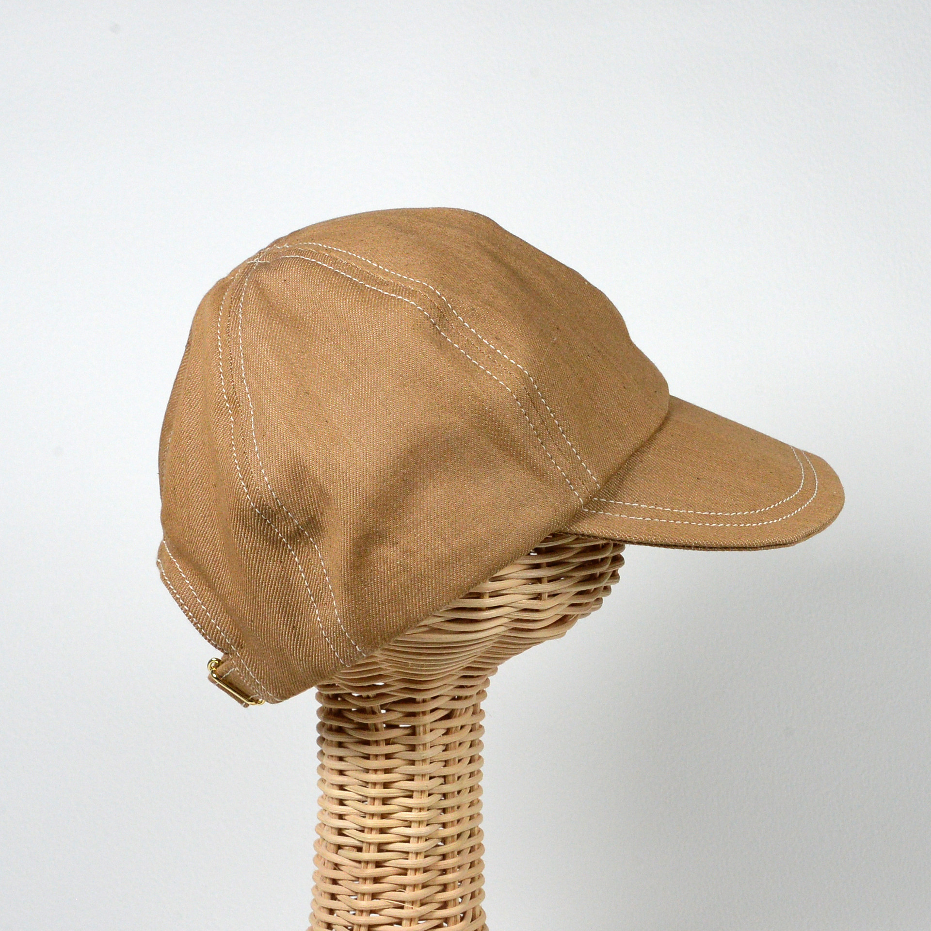 【Sunka キャップ】 ／オーガニックデニム／ユニセックス／シンプル／帽子