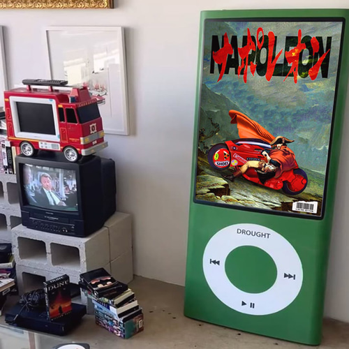 ナポレオン バイク デザイン パロディ ポスター A1サイズ 半光沢紙