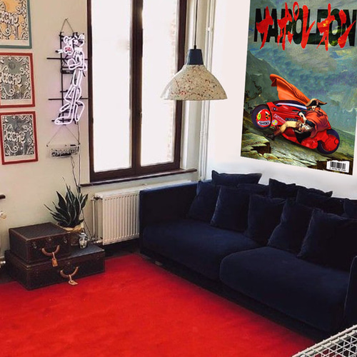 ポスター　手造りパロディ－ア－ト　インテリア Amazon.co.jp: ポスター A2額入り アートポスター NATALIE BALZAC