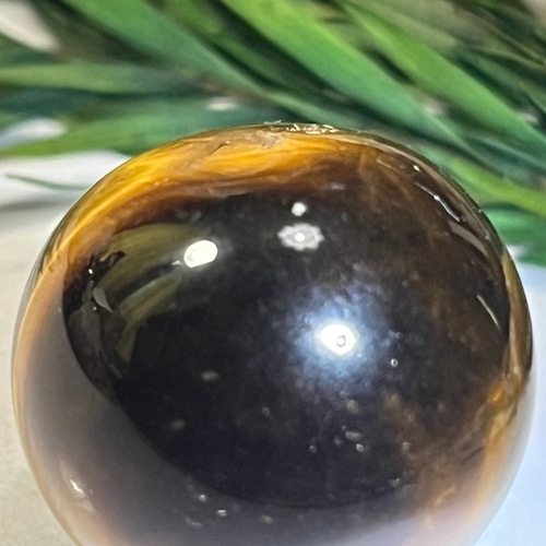 ビジネス運・願望成就✨ タイガーアイ スフィア タンブル 原石 天然石