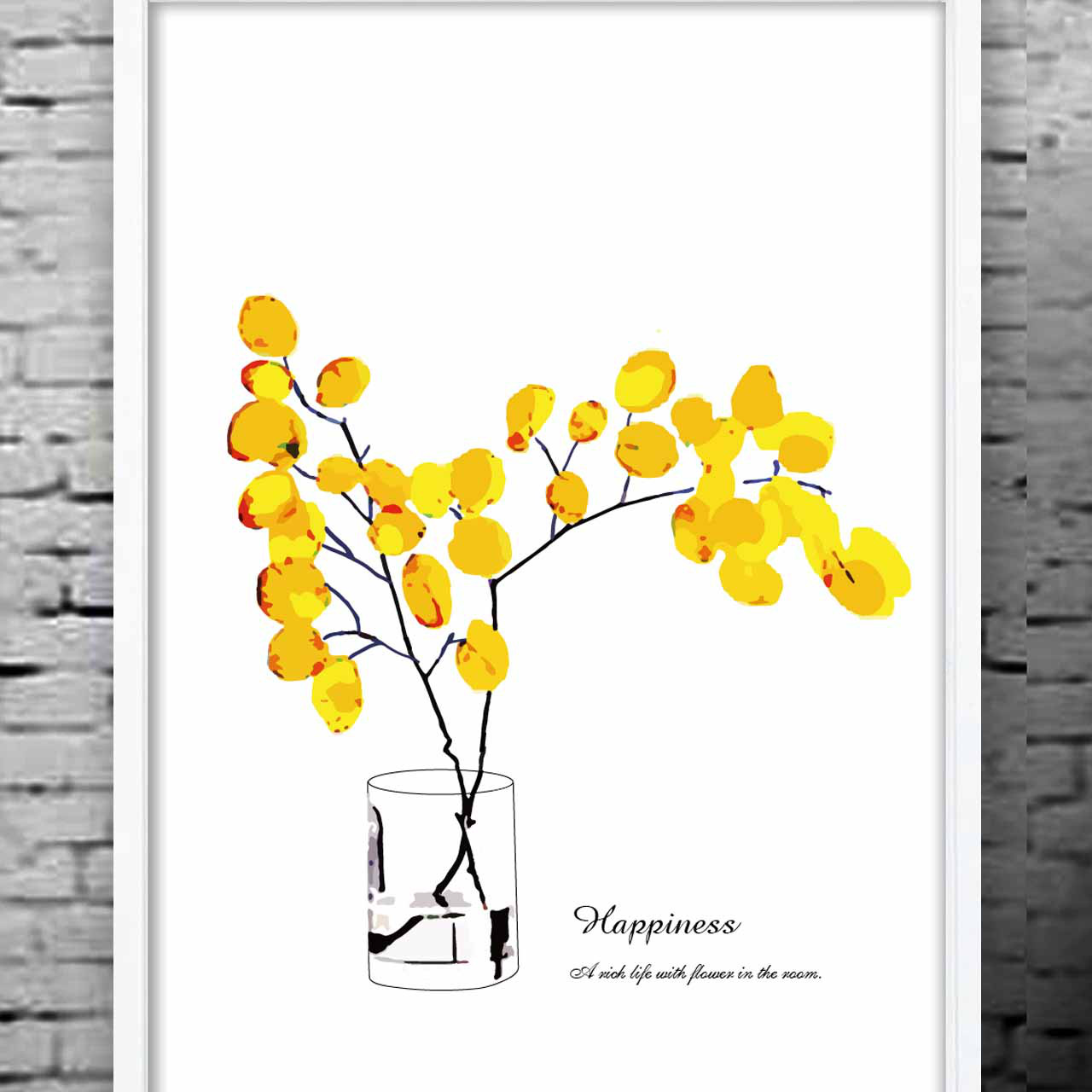 萌ゆる小枝　送料無料　イラスト　出品2900点以上　ポスター　アートポスター　アート/sei検索新着順　1260