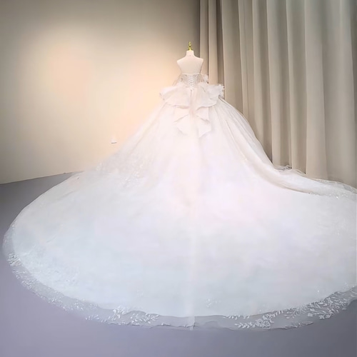 日本製 ヴィンテージ 総レース ウェディングドレス 9号