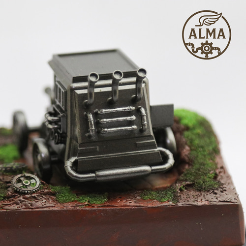 スチームパンクジオラマ Steam Runner No.9 – Remnant Explorer(最後の