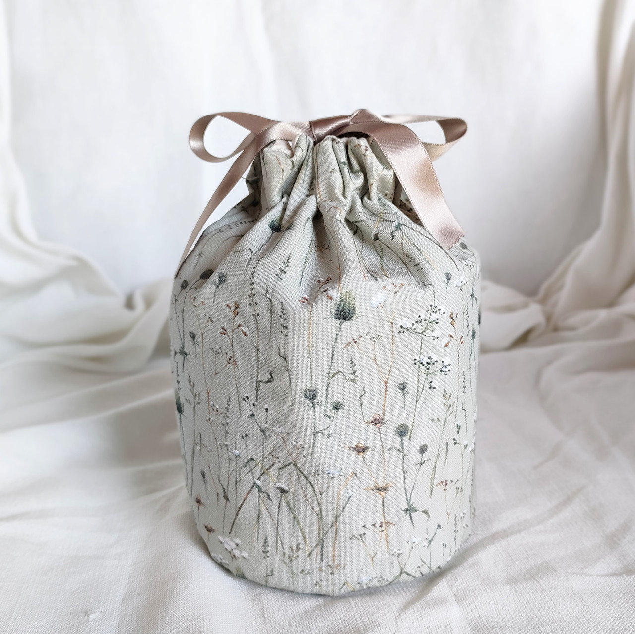 アクファクトゥム骨壷カバー　コットンフラワー