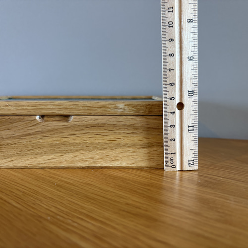 アンティーク調ガラスのアクセサリーケース ヴィンテージ ブロカント