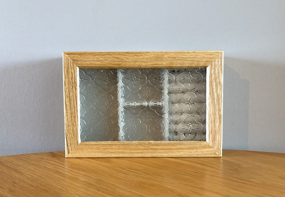 ビンテージ  ガラスのジュエリーケース  大 ビンテージ○鳩ガラスジュエリーボックス○241007i6-bxs