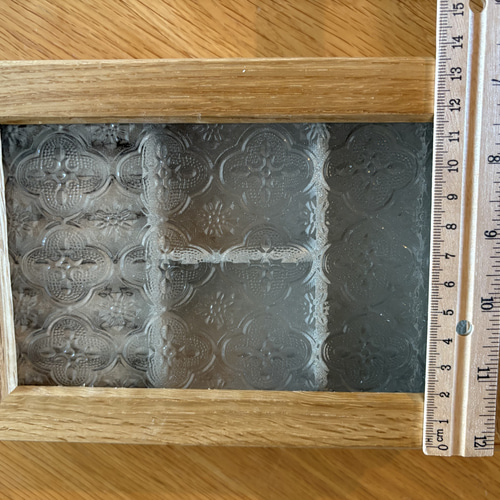 アンティーク調ガラスのアクセサリーケース ヴィンテージ ブロカント