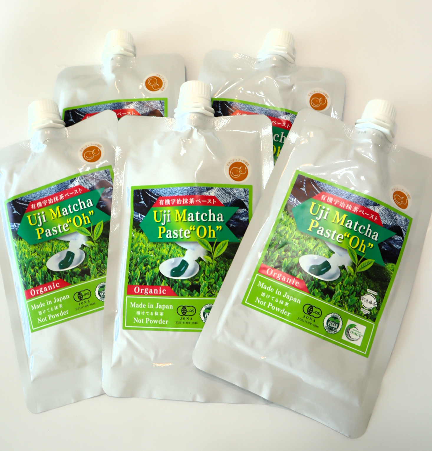 本物の有機宇治抹茶を味わう「宇治抹茶ペーストOh」150g　５個セット 13,970円