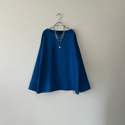 春夏　シンプルなトップス　リネン100% 1枚目の画像