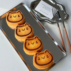 スクイーズ】にゃんこシフォンケーキ スクイーズ Cat Chiffon Cake