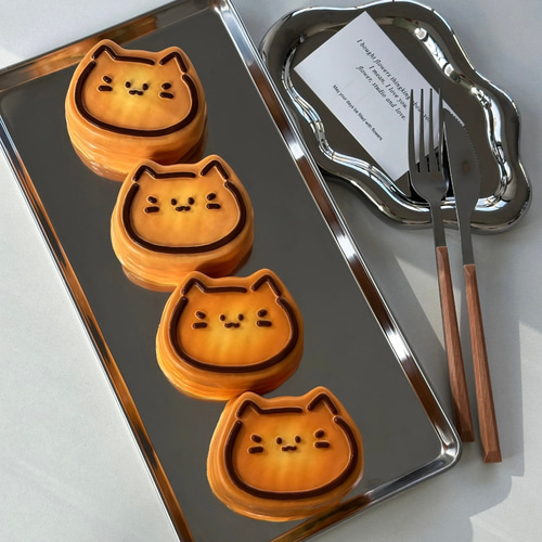 スクイーズ】にゃんこシフォンケーキ スクイーズ Cat Chiffon Cake