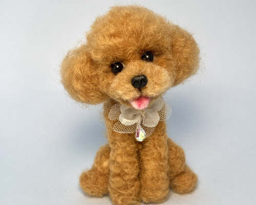 羊毛フェルト 毛糸 トイプードル（専用❣️） ハマナカ 羊毛フェルトキット トイプードル H441-421 通販｜フェルト